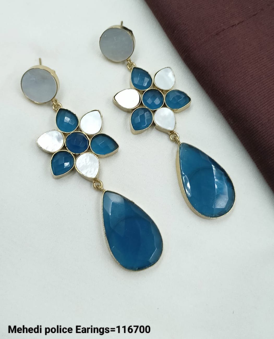 Petal Cluster Drop Earrings - Lucentemarket